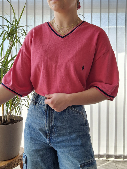 Tee-shirt rose Ralph Lauren - XXL/44