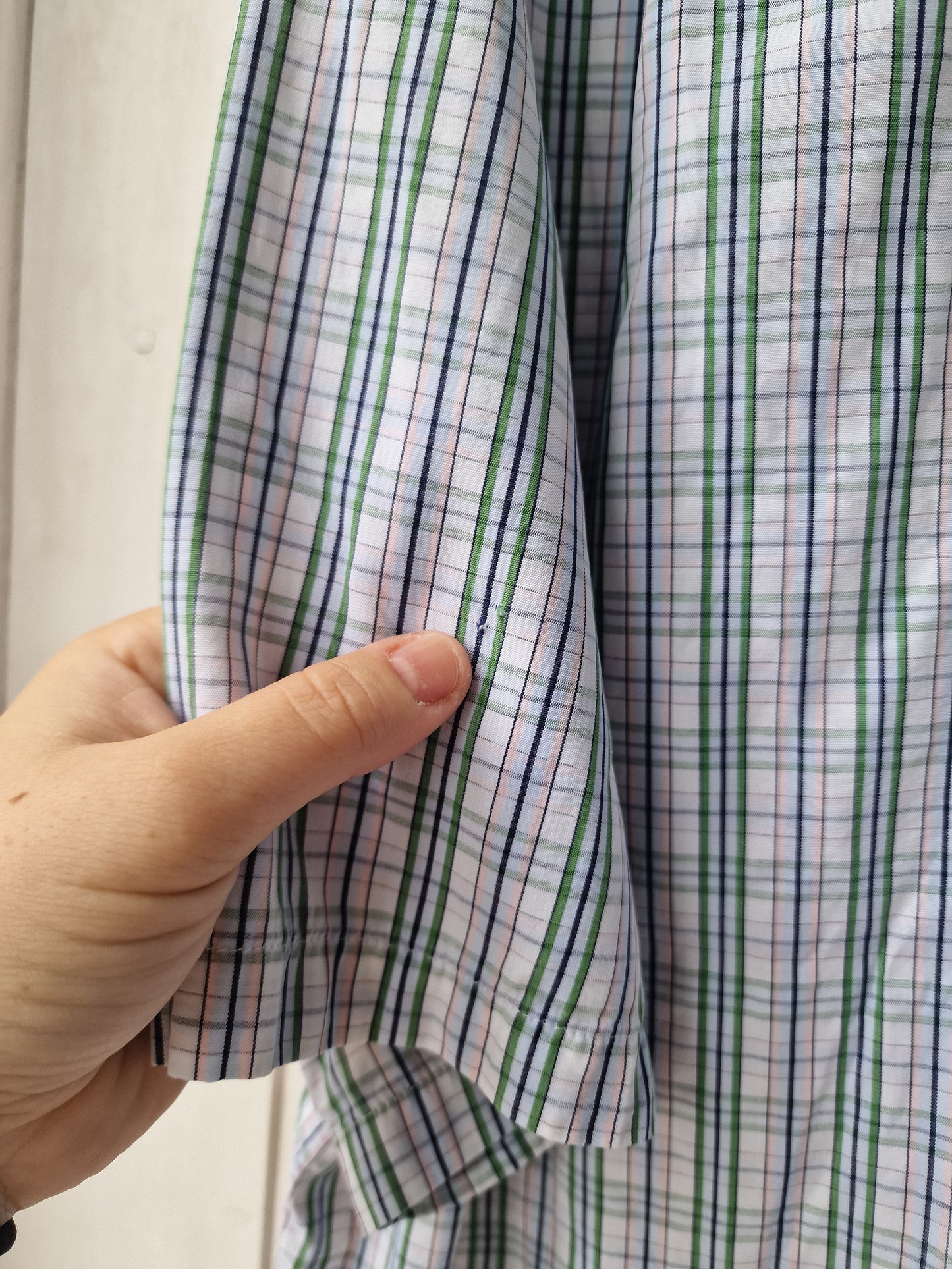 Chemise à carreaux - XL