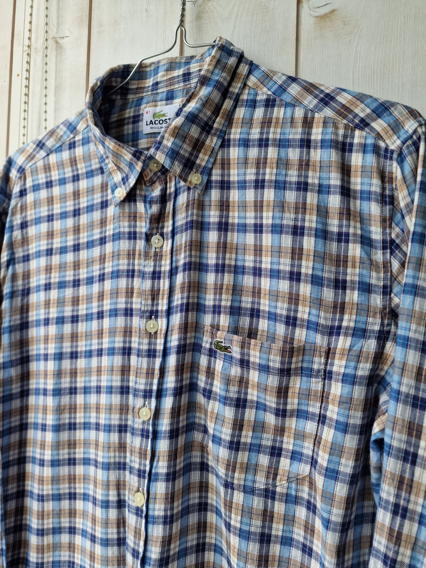 Chemise à carreaux Lacoste - M