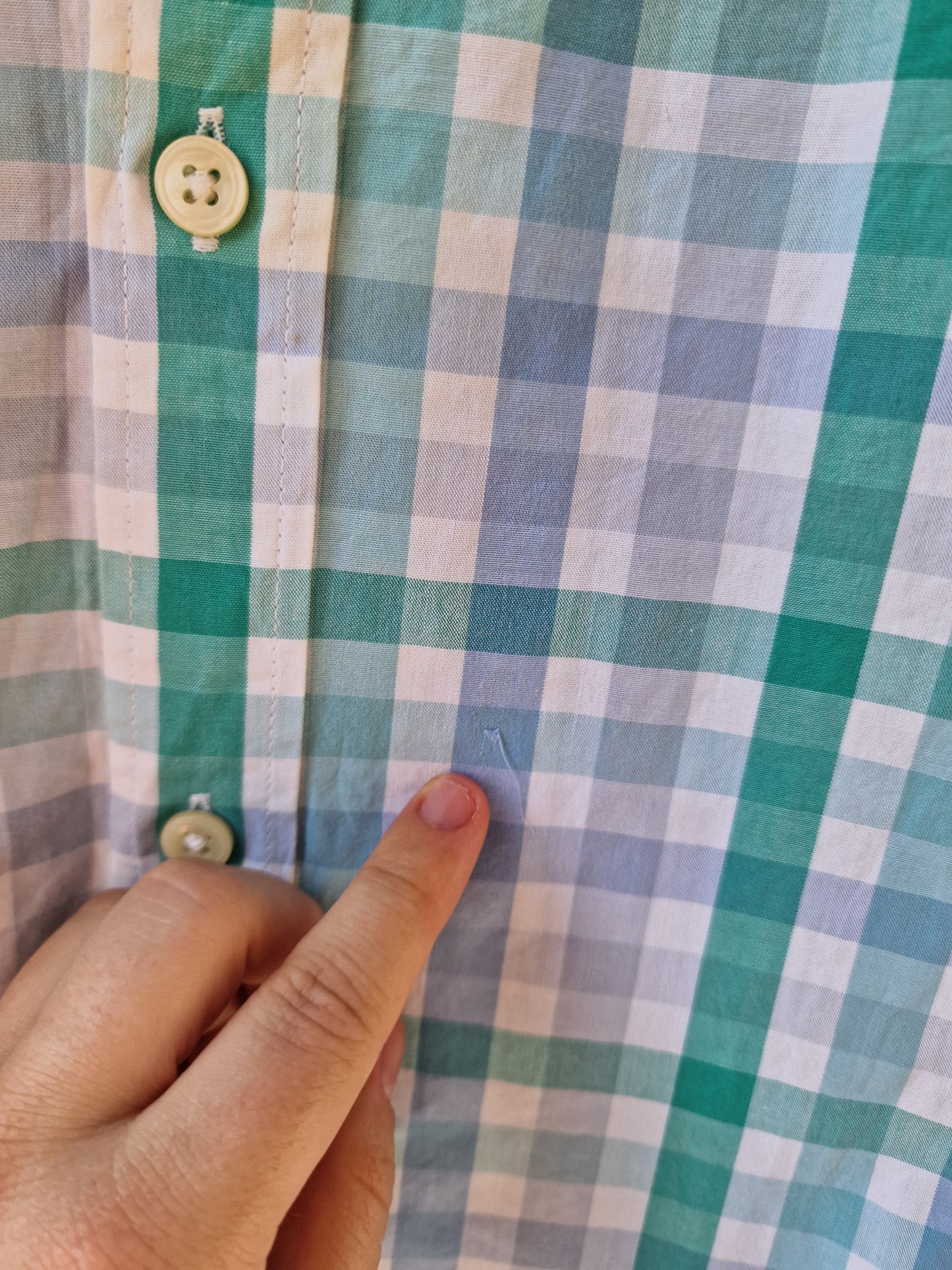 Chemise à carreaux - XL