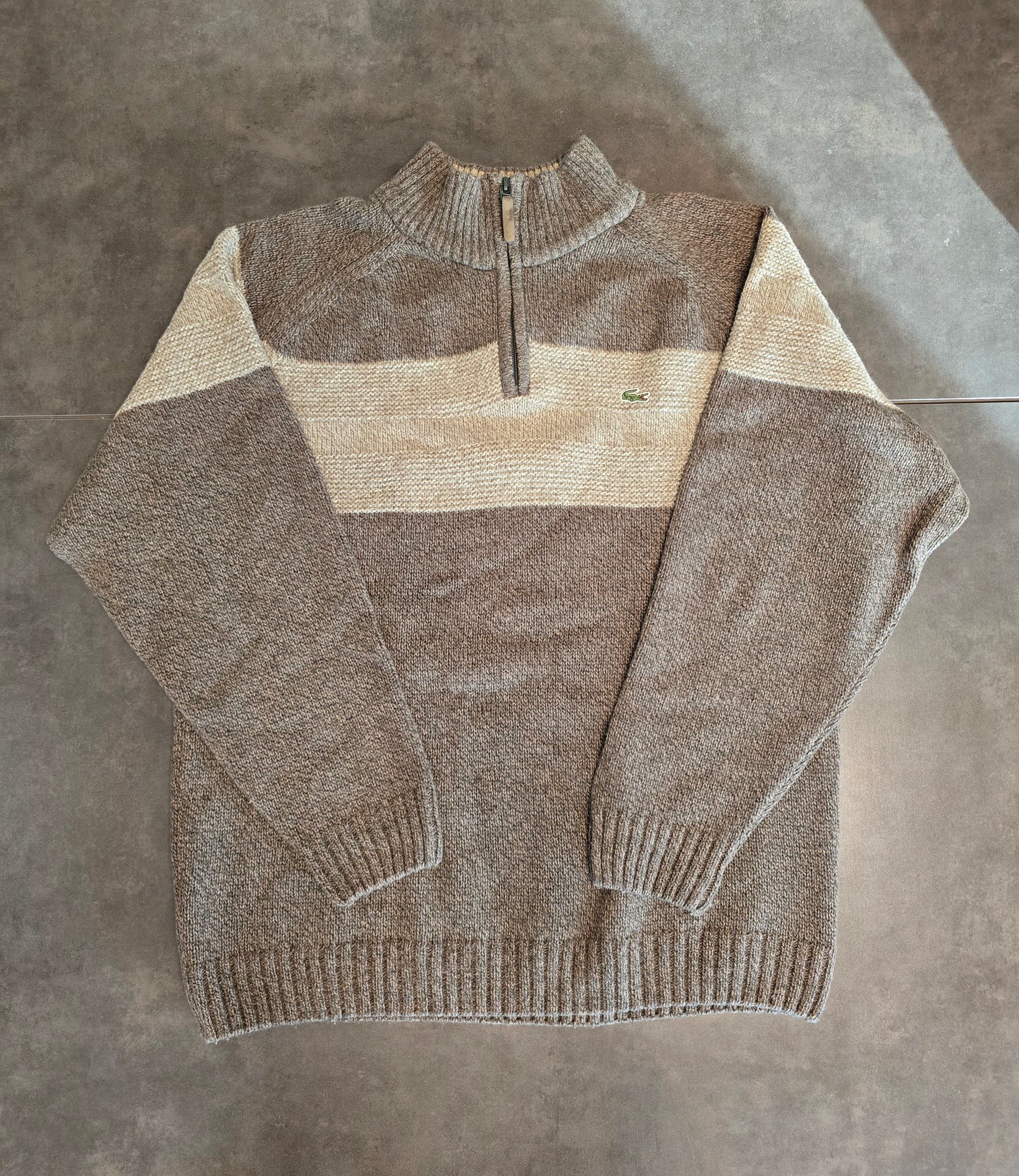 Pull camionneur en maille épaisse vintage - XL/42