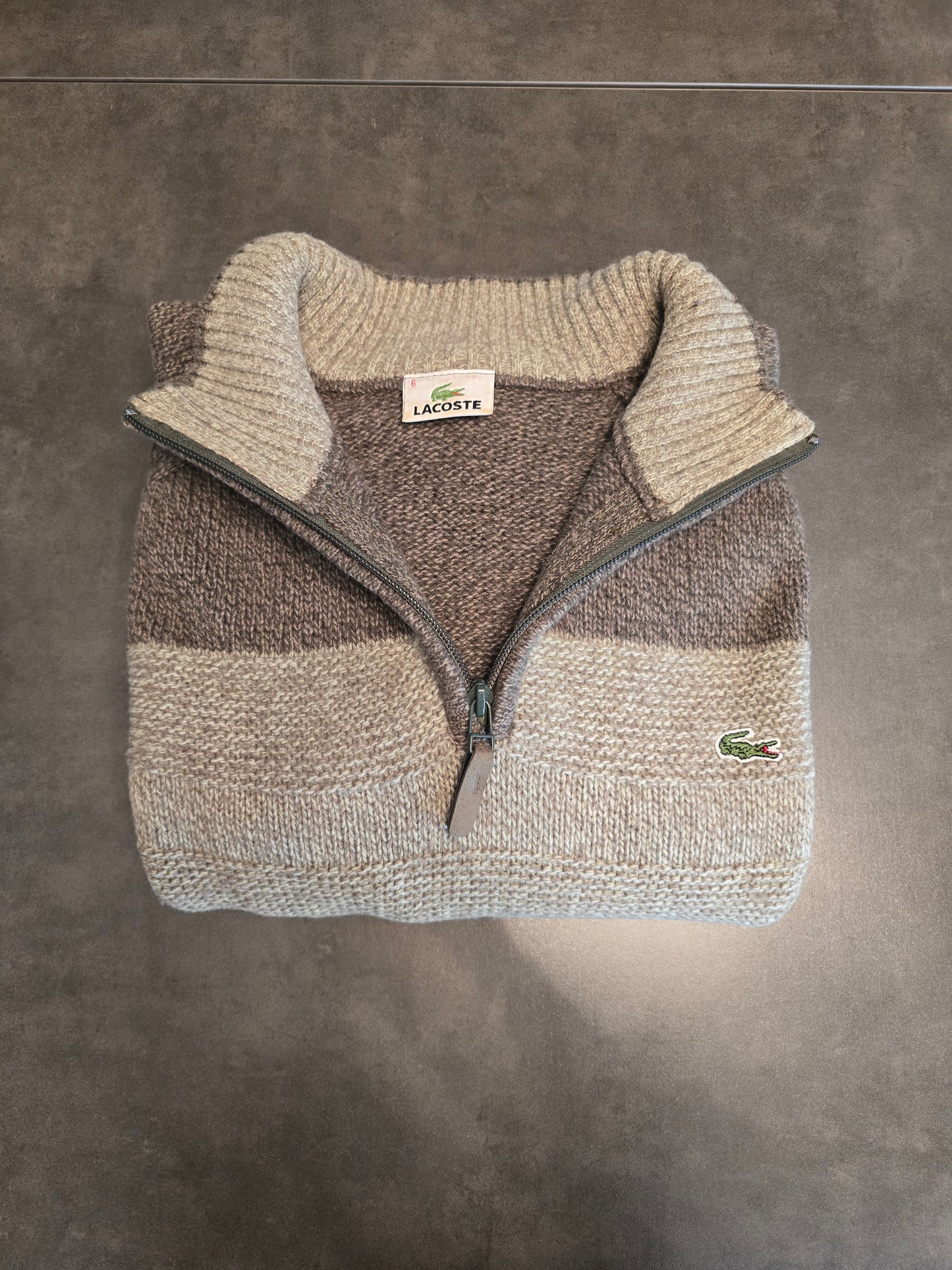 Pull camionneur en maille épaisse vintage - XL/42
