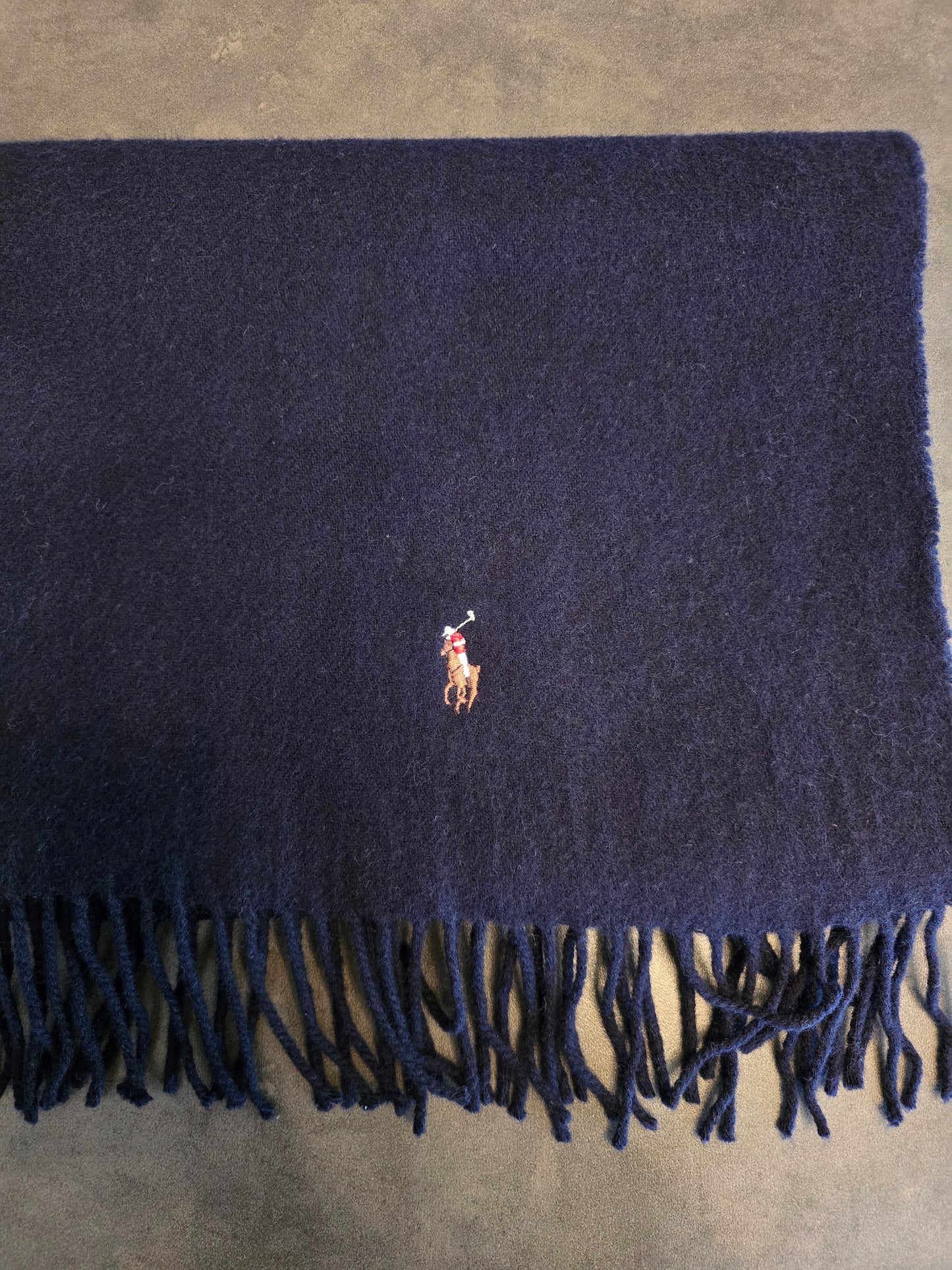 Écharpe bleu marine - TU