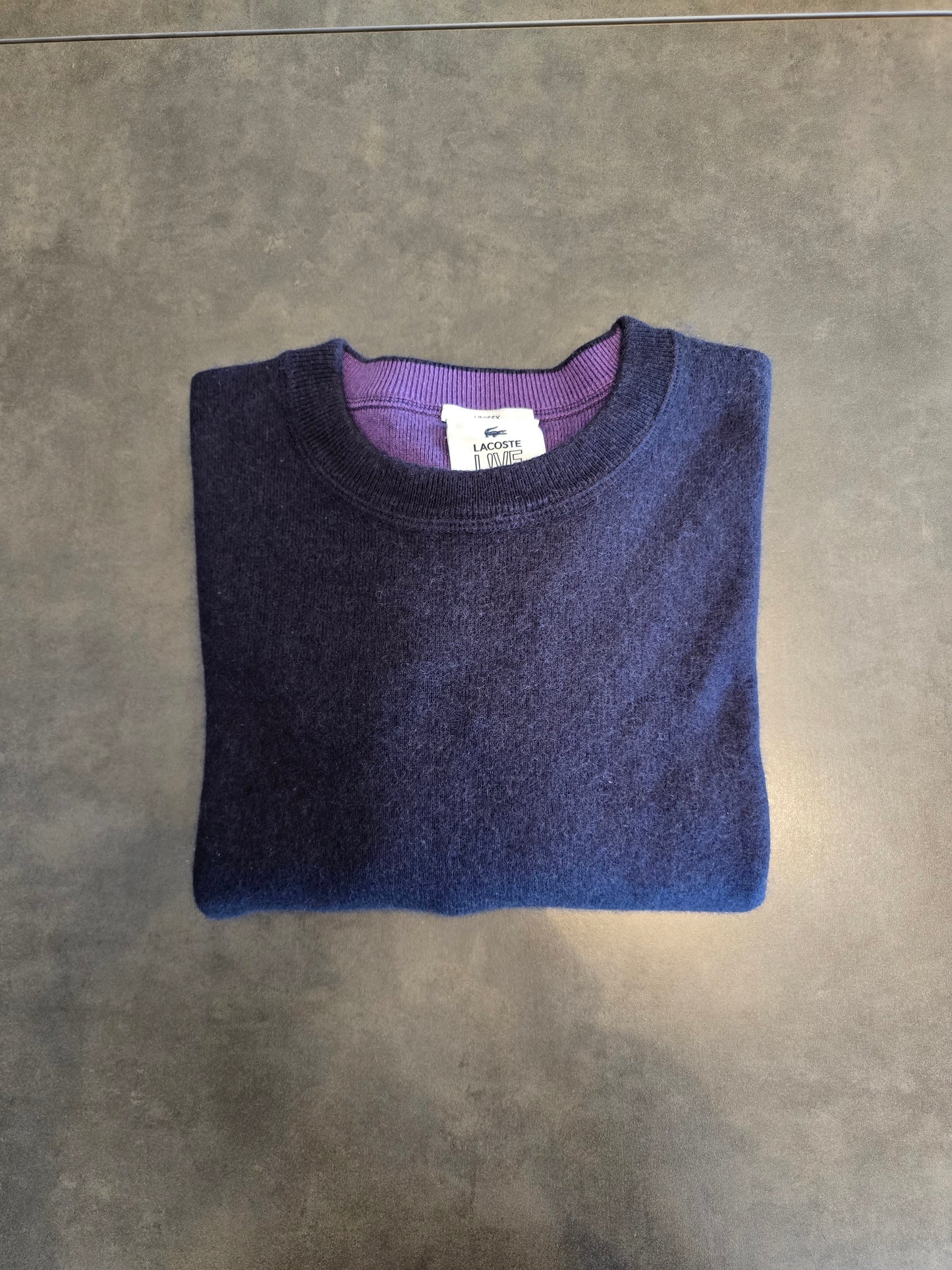 Pull en maille épaisse marine collection Live ! - XL/42
