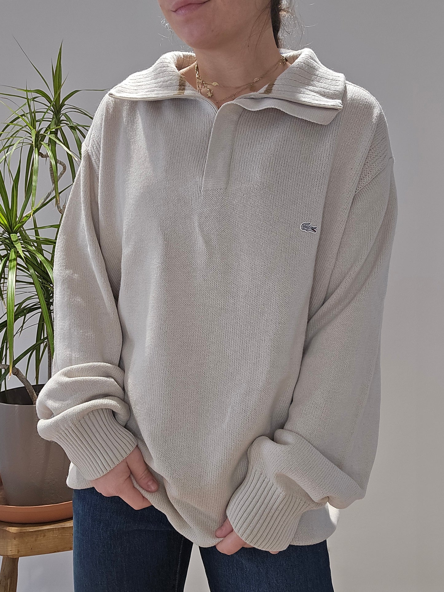 Pull camionneur beige - XL/42
