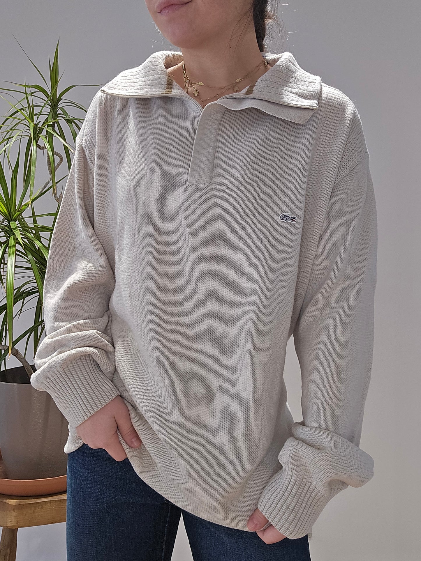 Pull camionneur beige - XL/42
