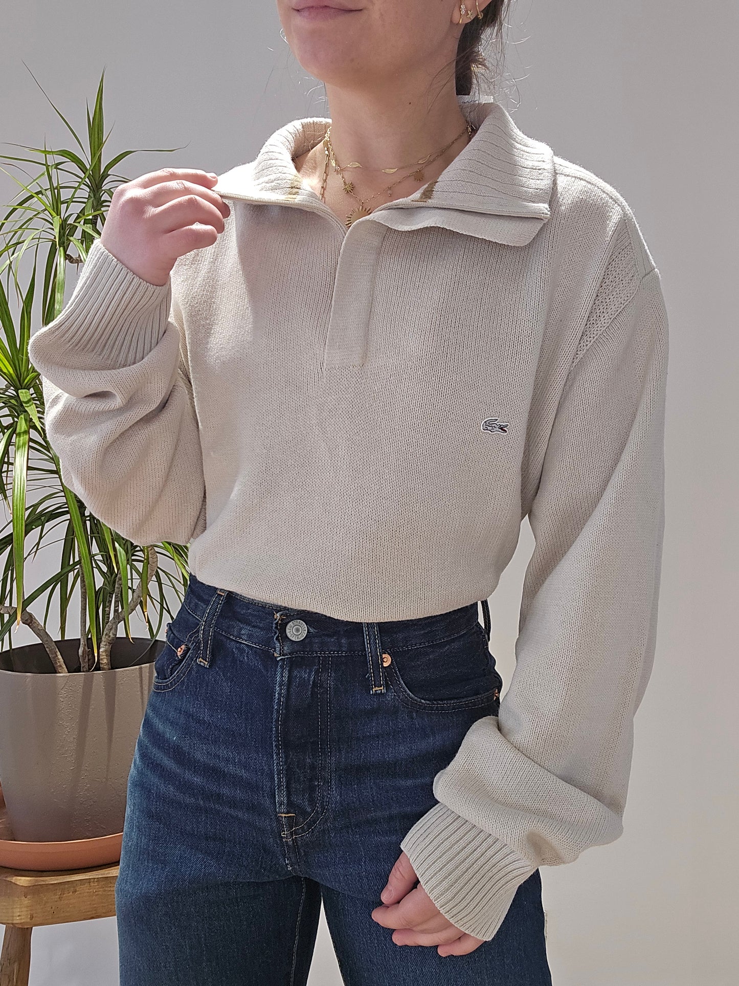Pull camionneur beige - XL/42