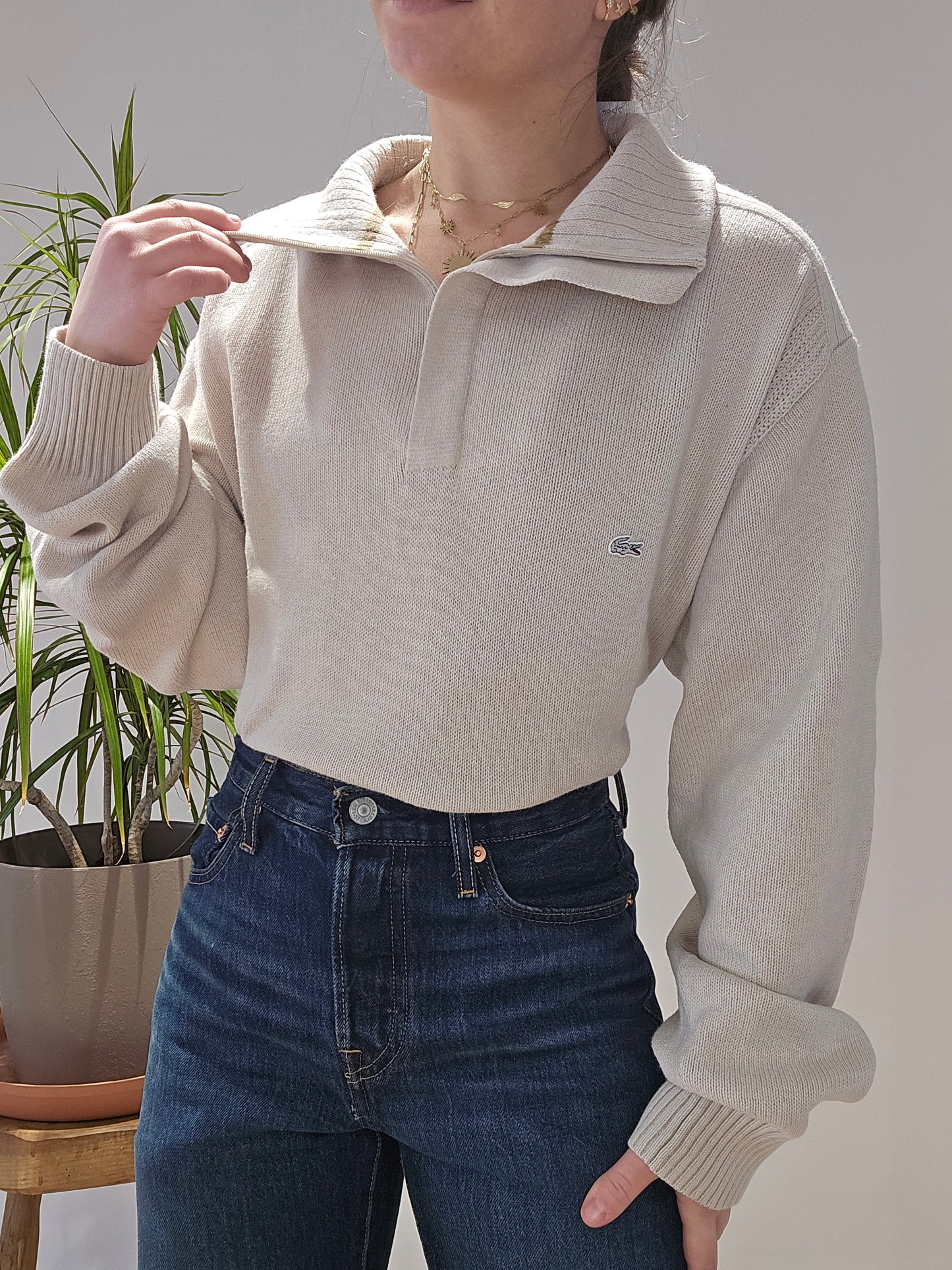 Pull camionneur beige - XL/42