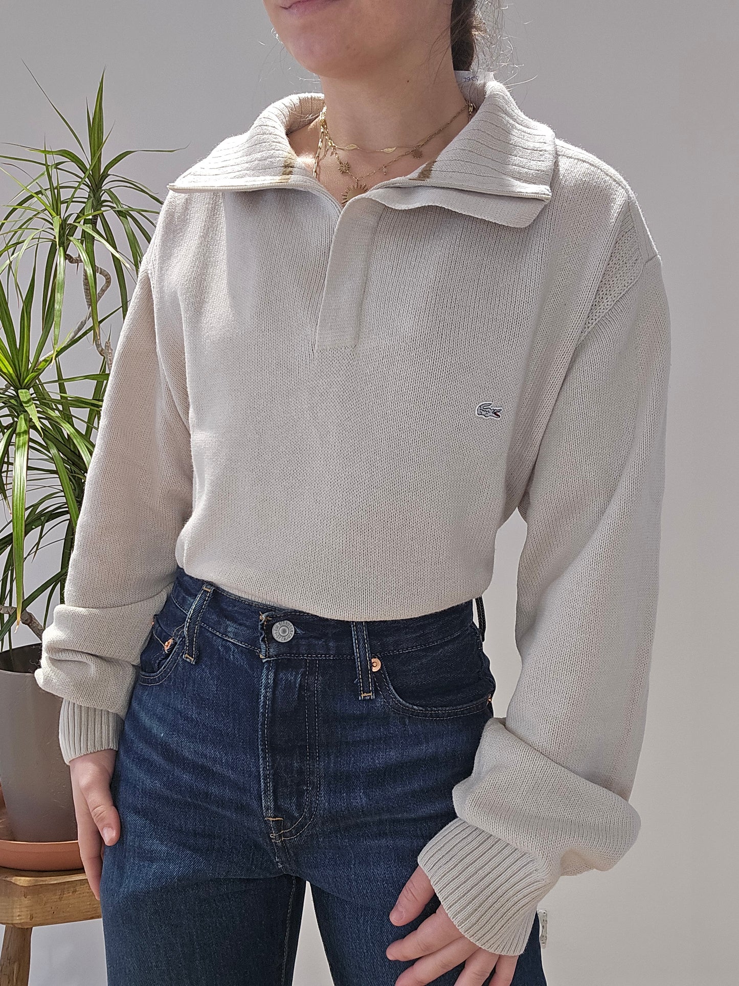 Pull camionneur beige - XL/42