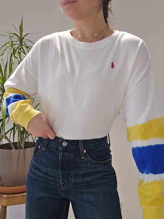 Sweat blanc tie and dye - XS/34