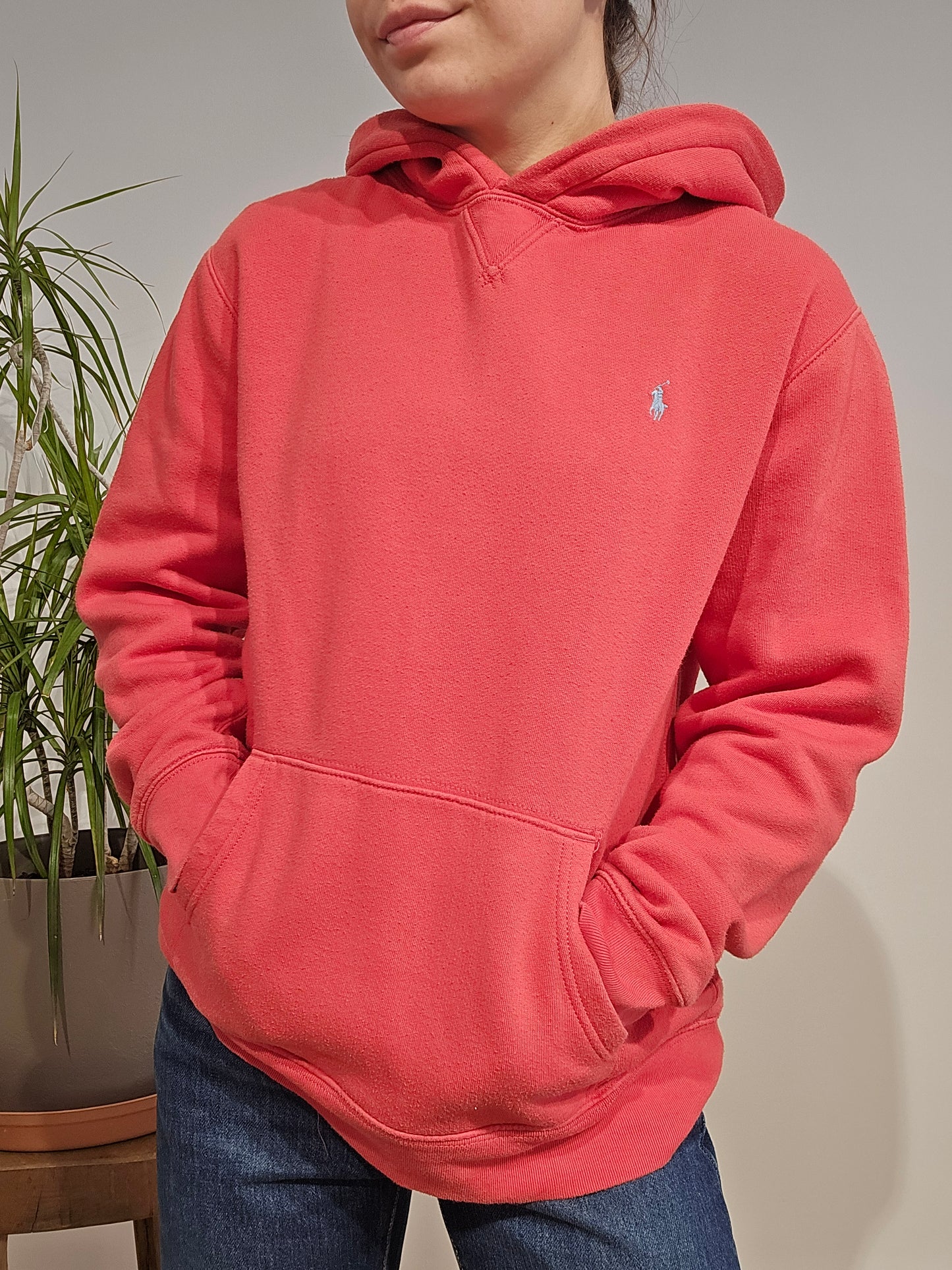 Sweat à capuche rouge - M/38