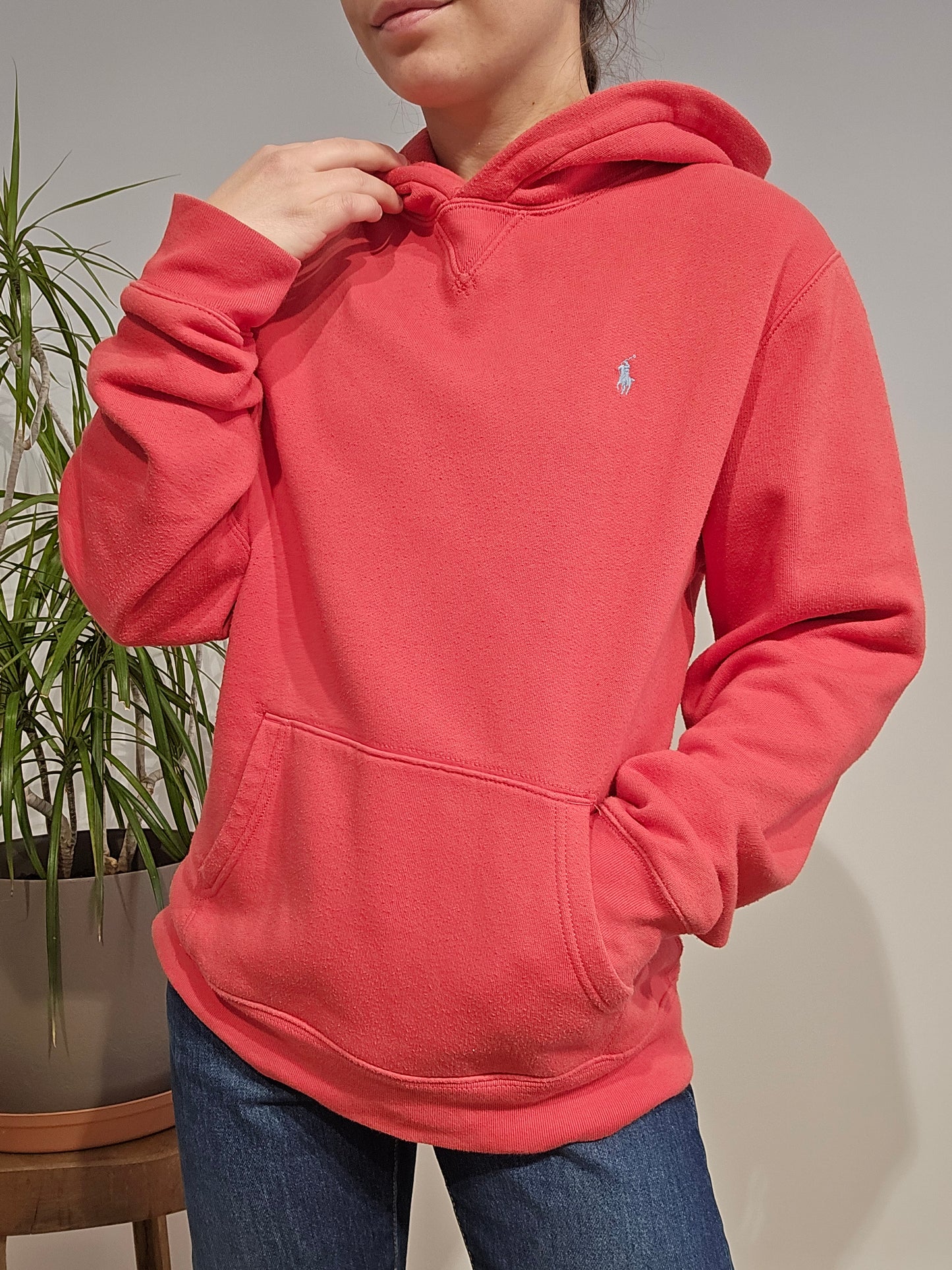 Sweat à capuche rouge - M/38