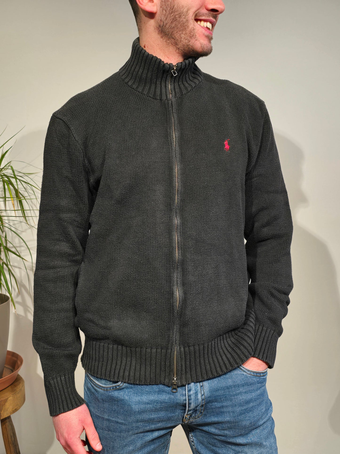 Veste en maille noire - M/38