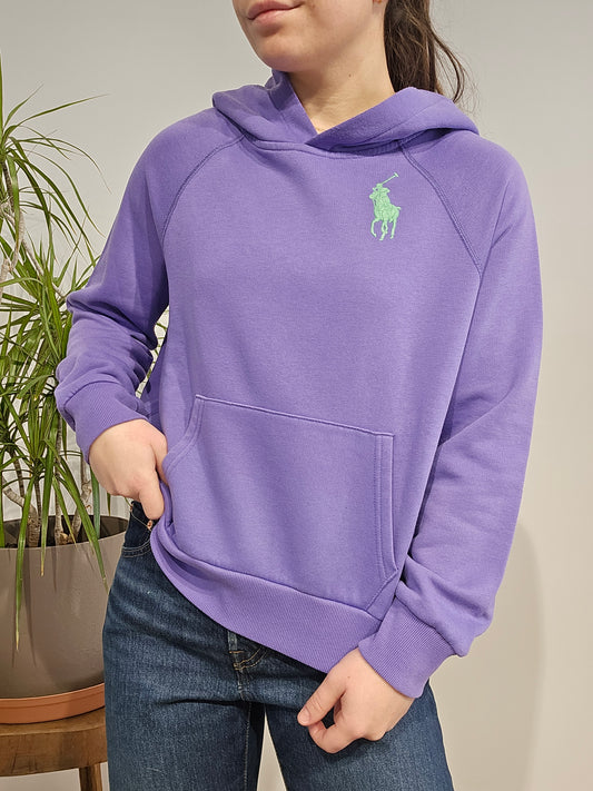 Sweat à capuche violet - XS/34