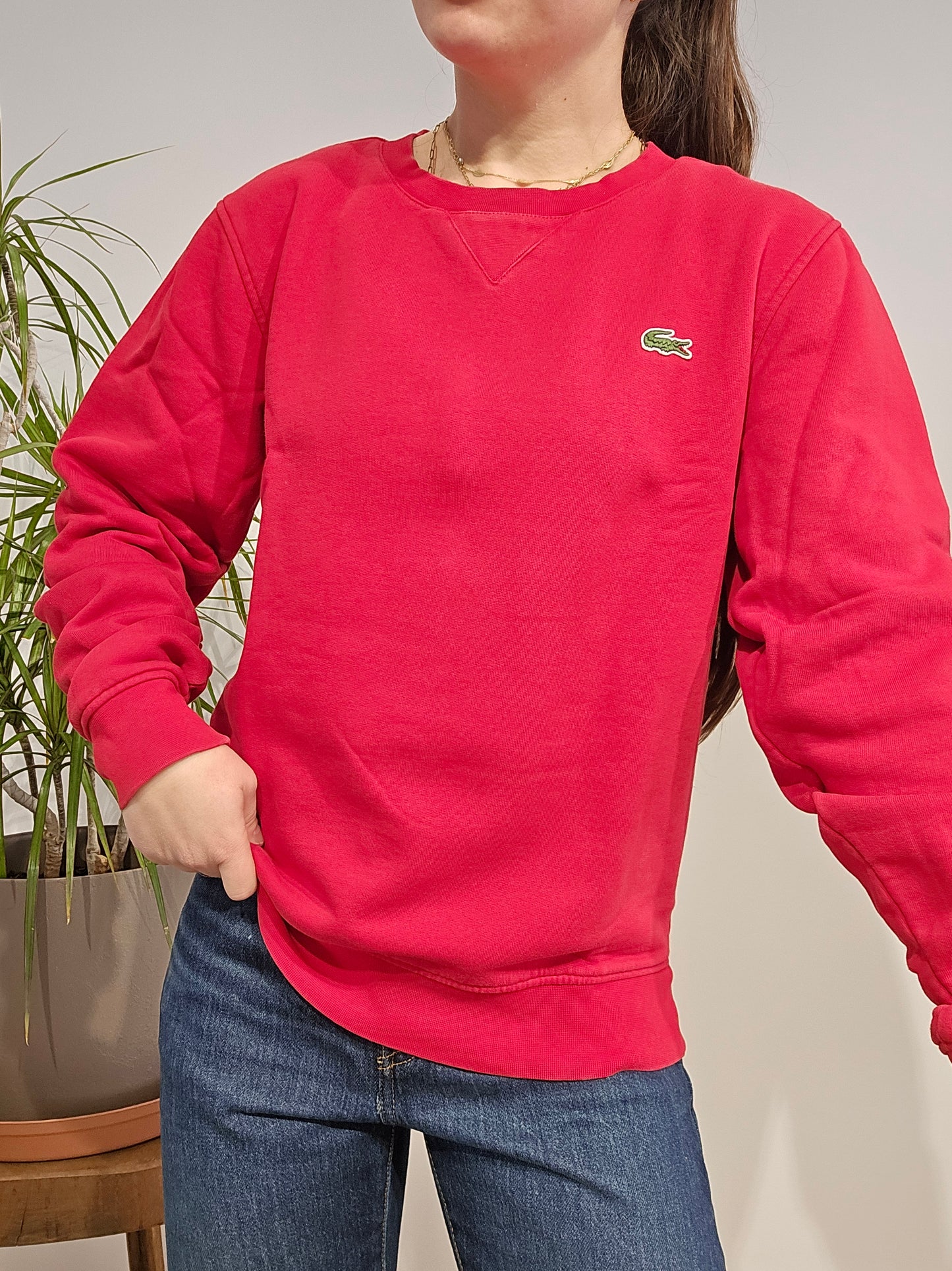 Sweat simple rouge - XS/34