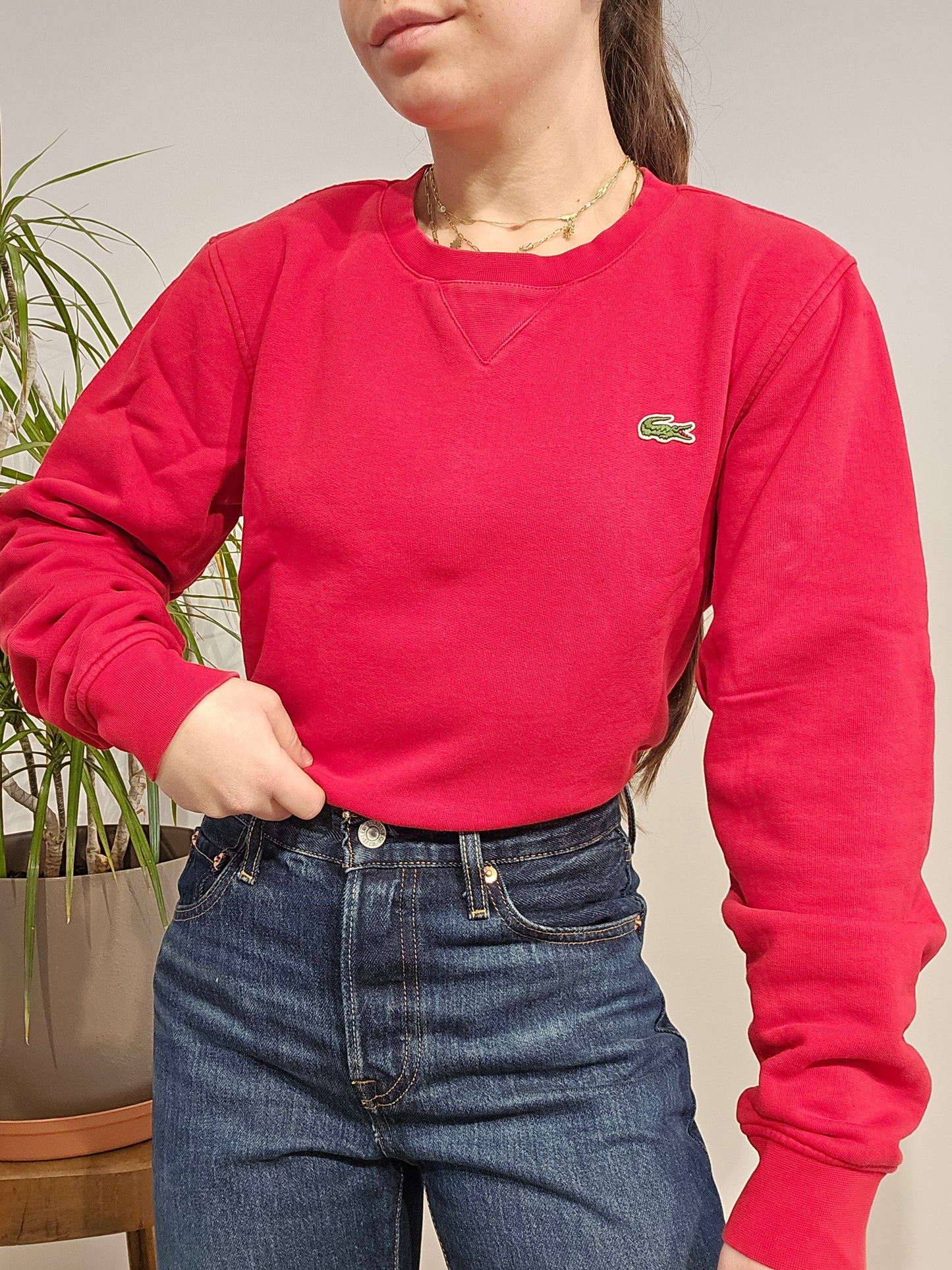 Sweat simple rouge - XS/34