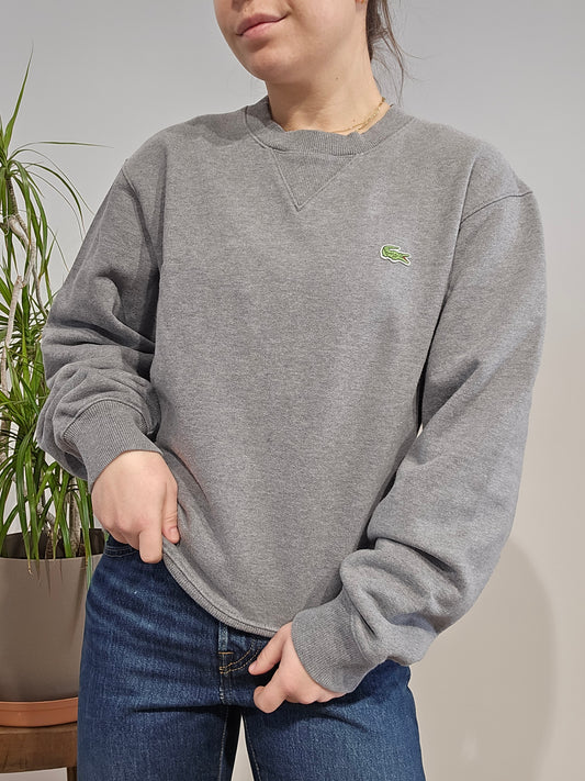 Sweat collection classique Lacoste gris - XS/S