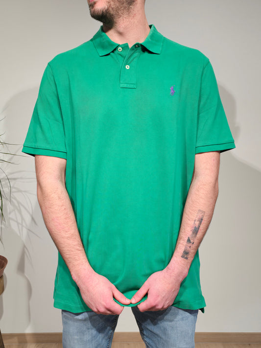 Polo vert - XL