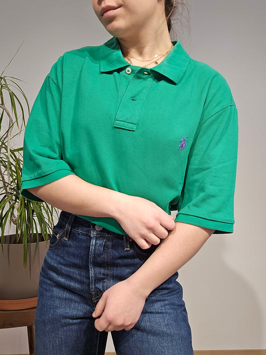 Polo vert - XL