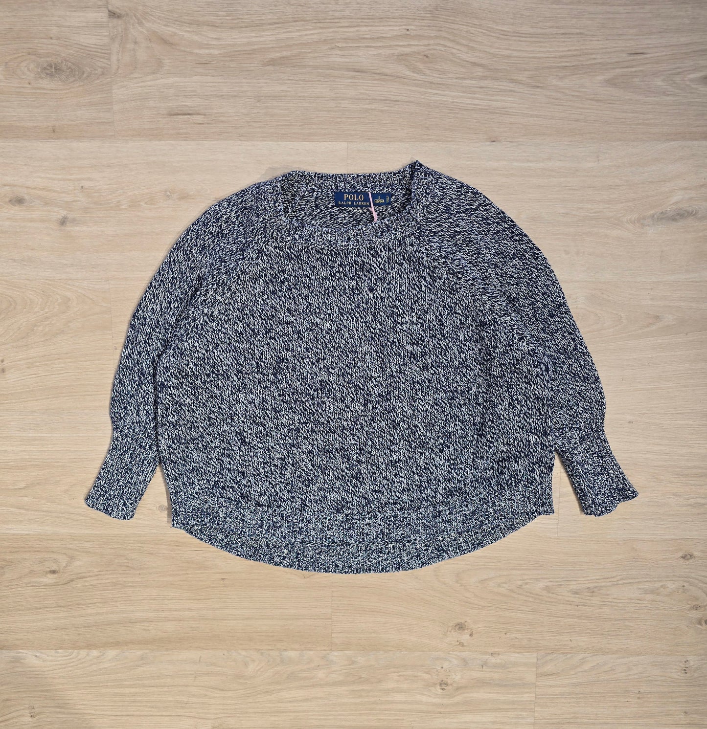 Pull en maille mélangé manches 3/4 - S