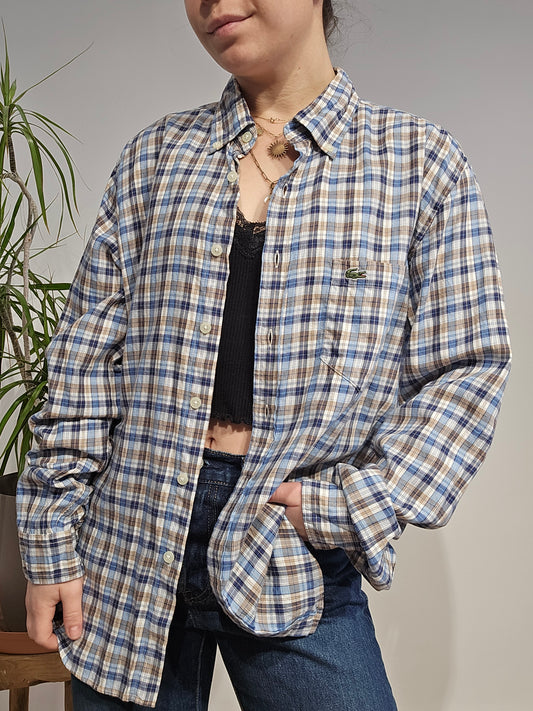 Chemise à carreaux Lacoste - M