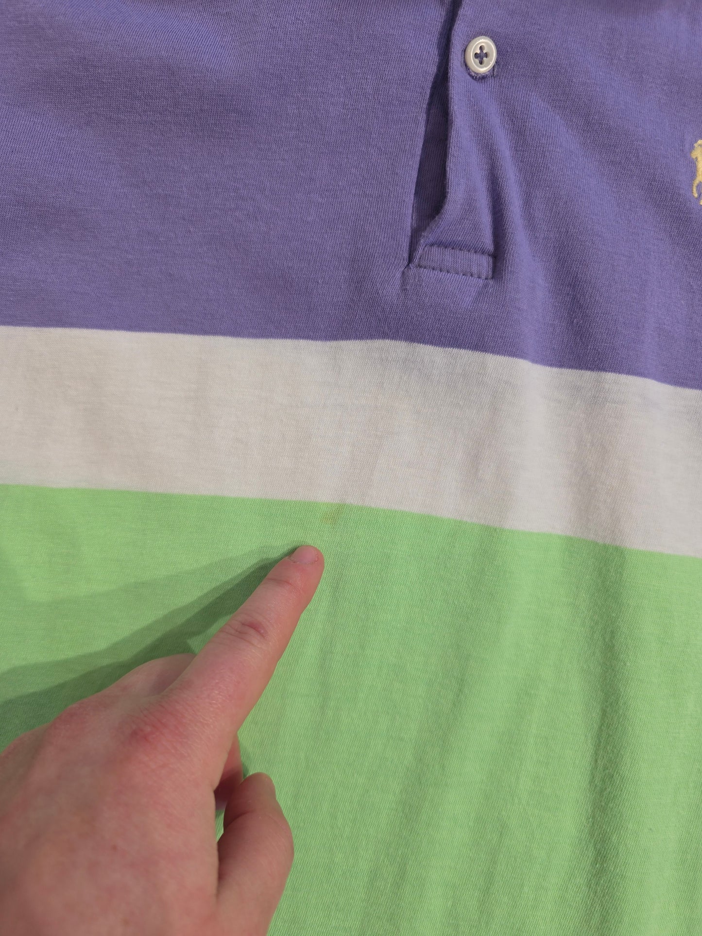 Polo en coton coloré - L/XL