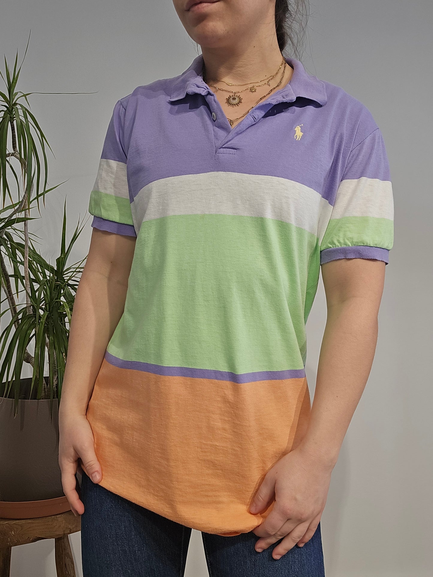 Polo en coton coloré - L/XL
