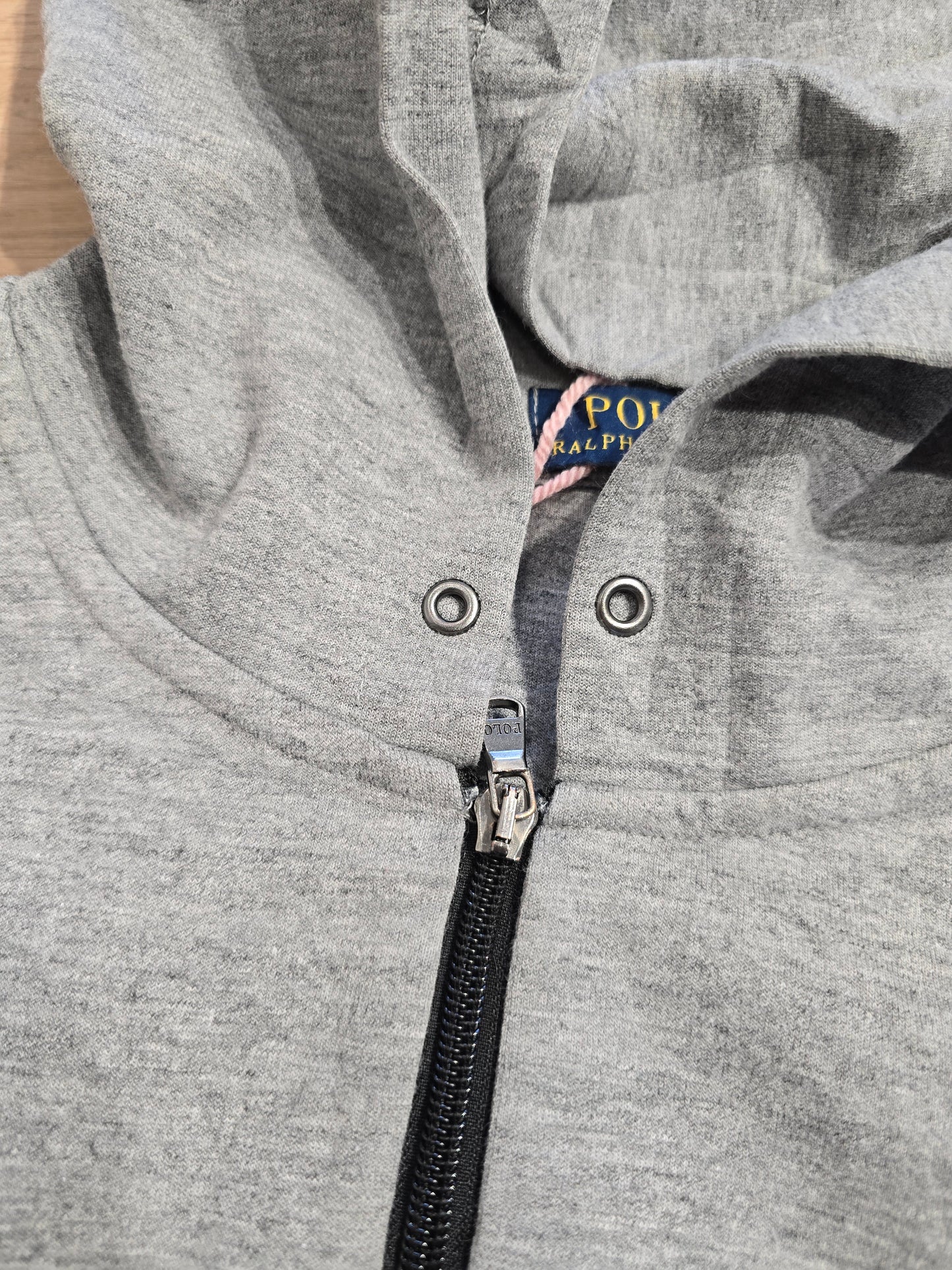 Veste à capuche en coton gris - XXL