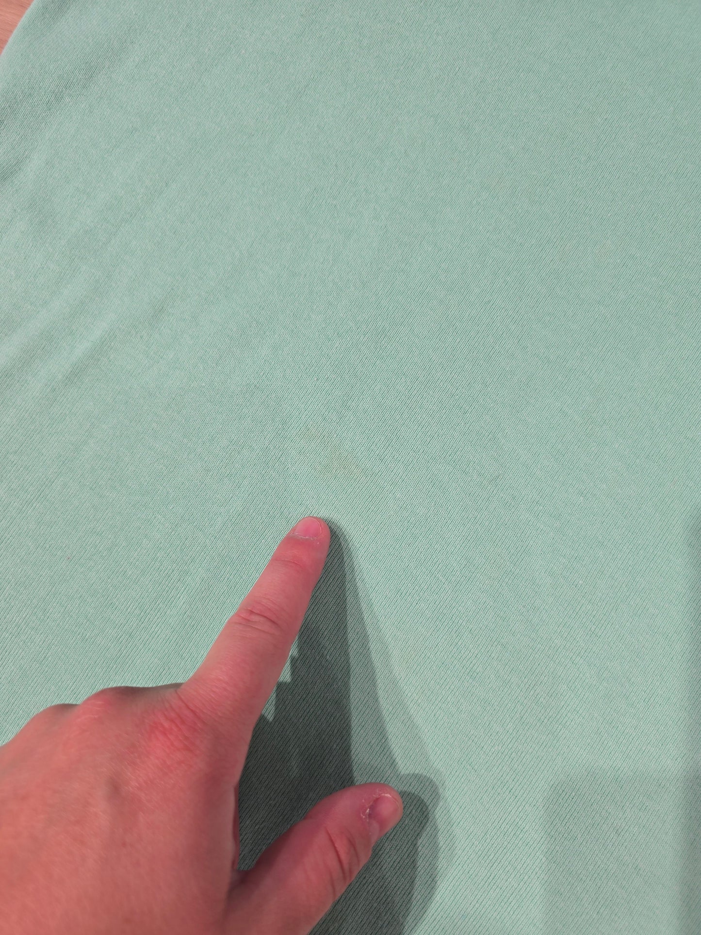 Tee-shirt en coton turquoise - S/M