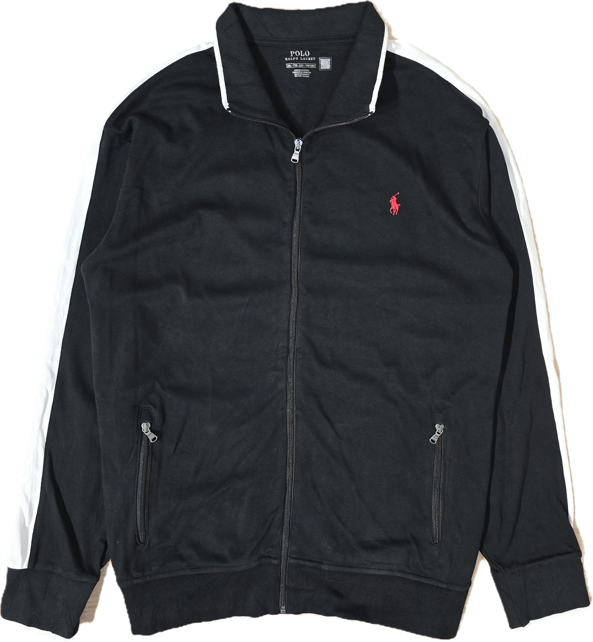 Veste en coton noir - XXL