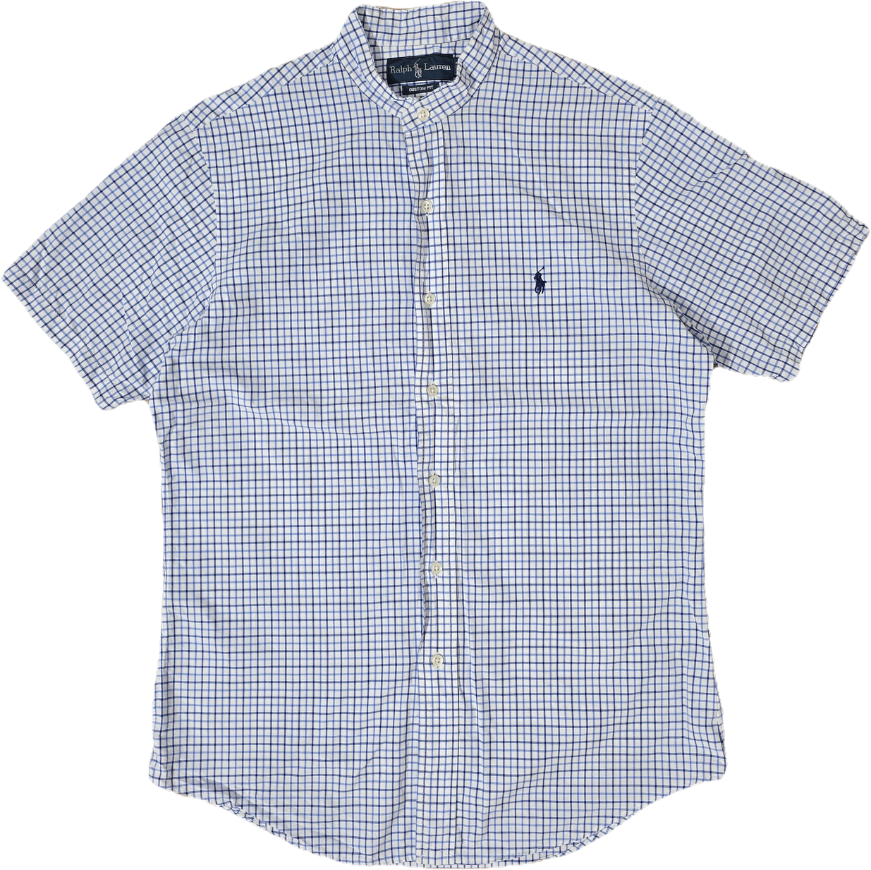 Chemise Ralph Lauren à carreaux bleu - M/L