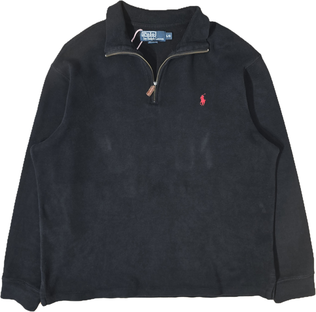 Pull camionneur en coton noir - XL