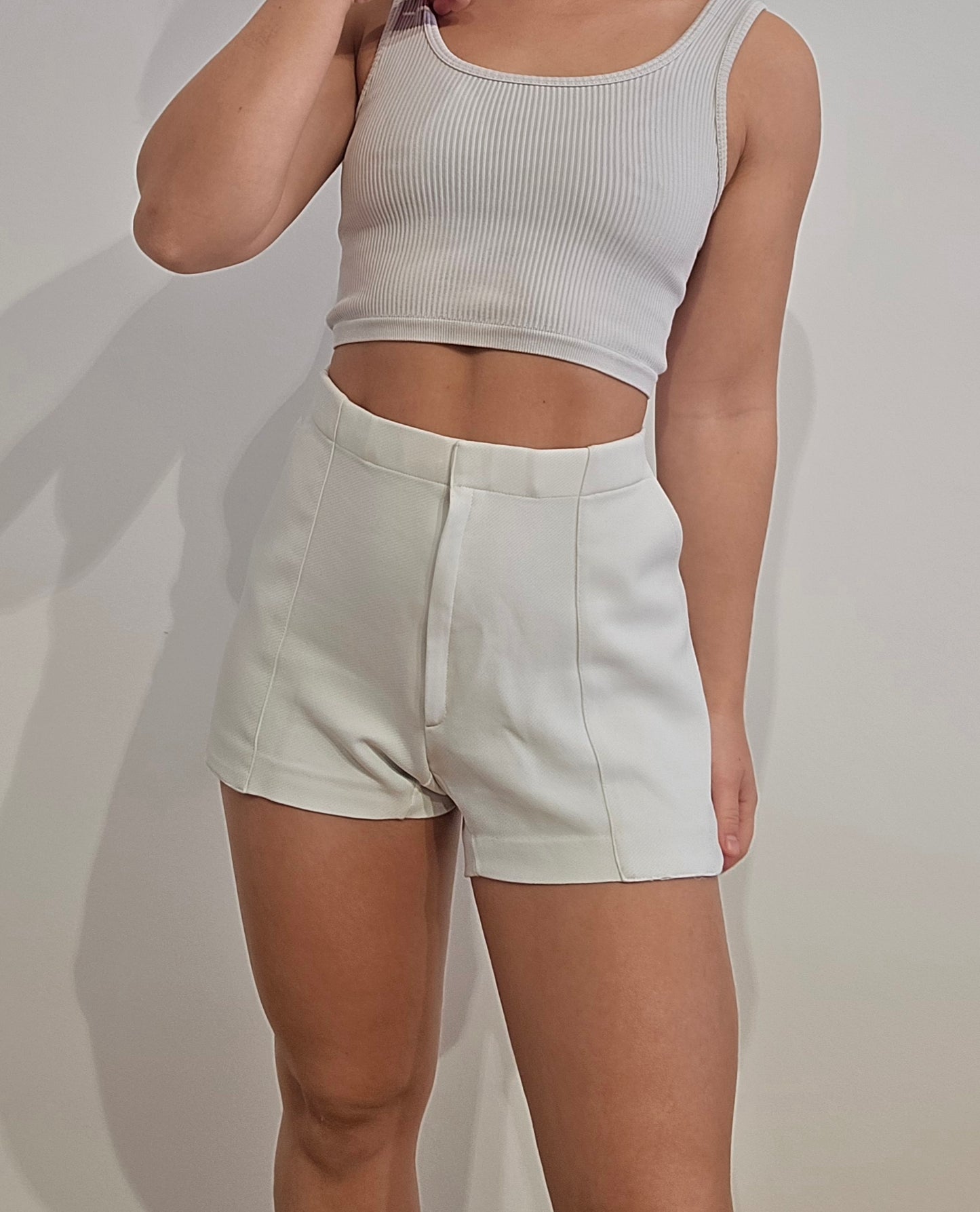 Short de tennis blanc - L