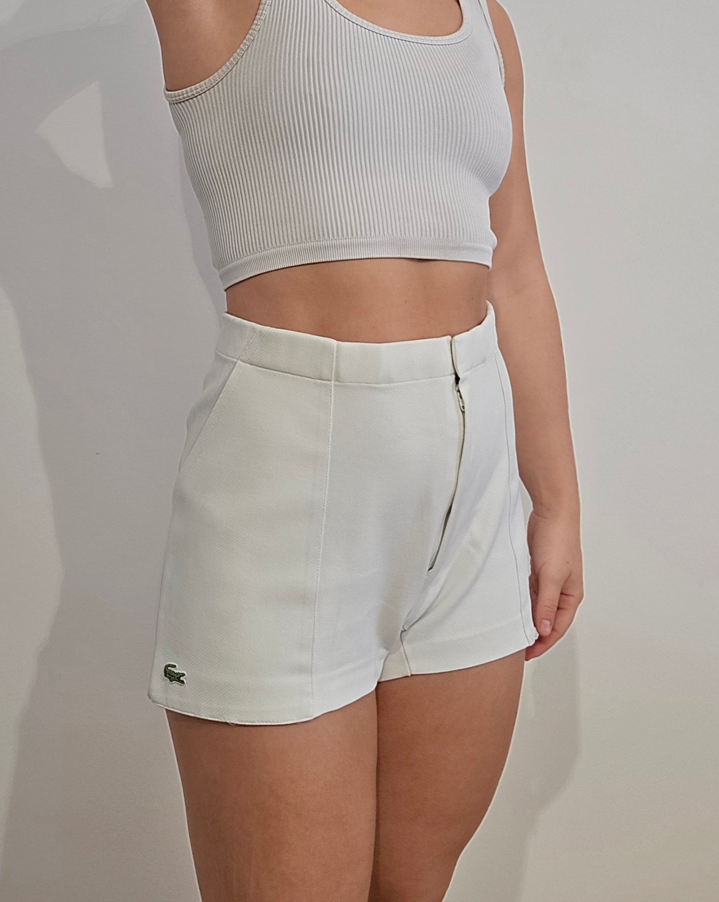 Short de tennis blanc - L