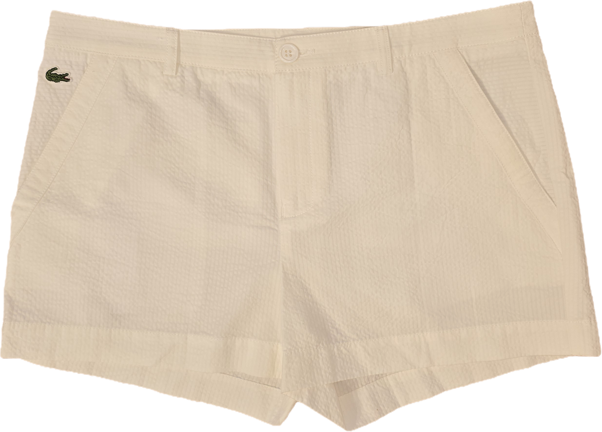 Short de tennis blanc - L
