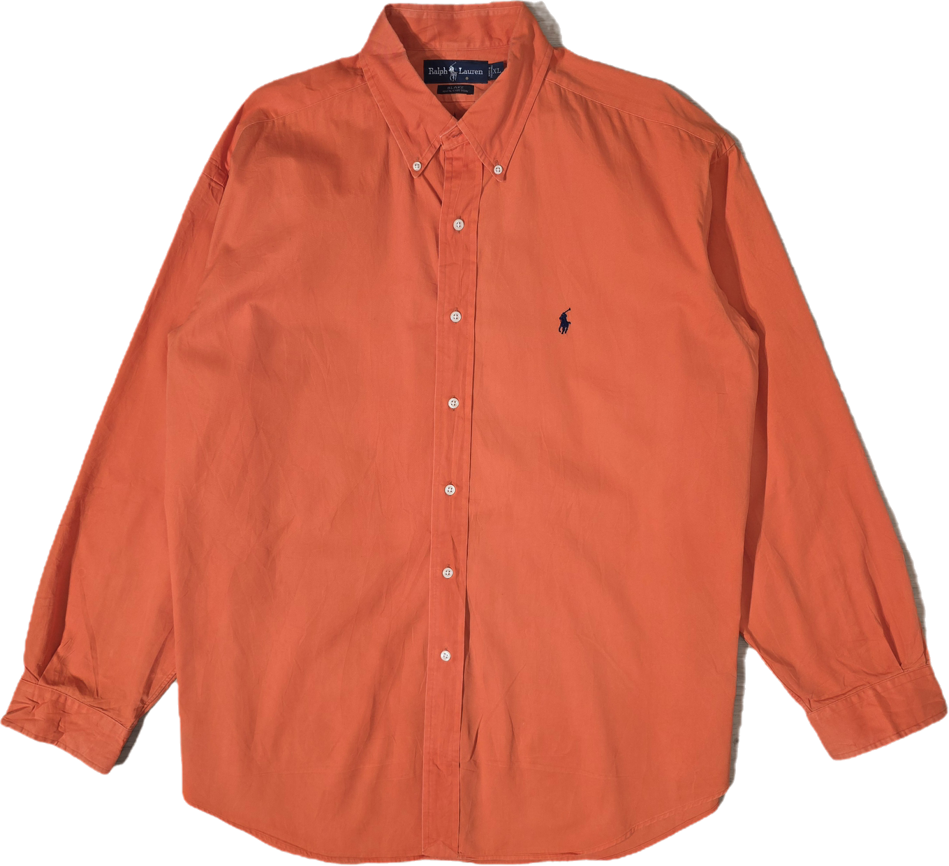 Chemise Blake en coton orange - XL