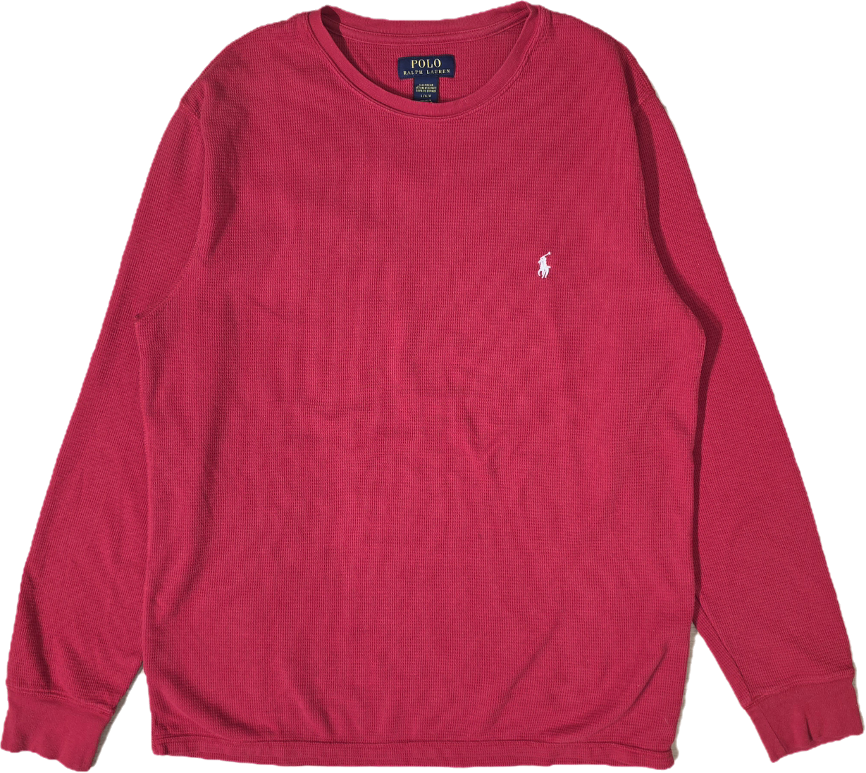 Pull léger en coton rouge - L