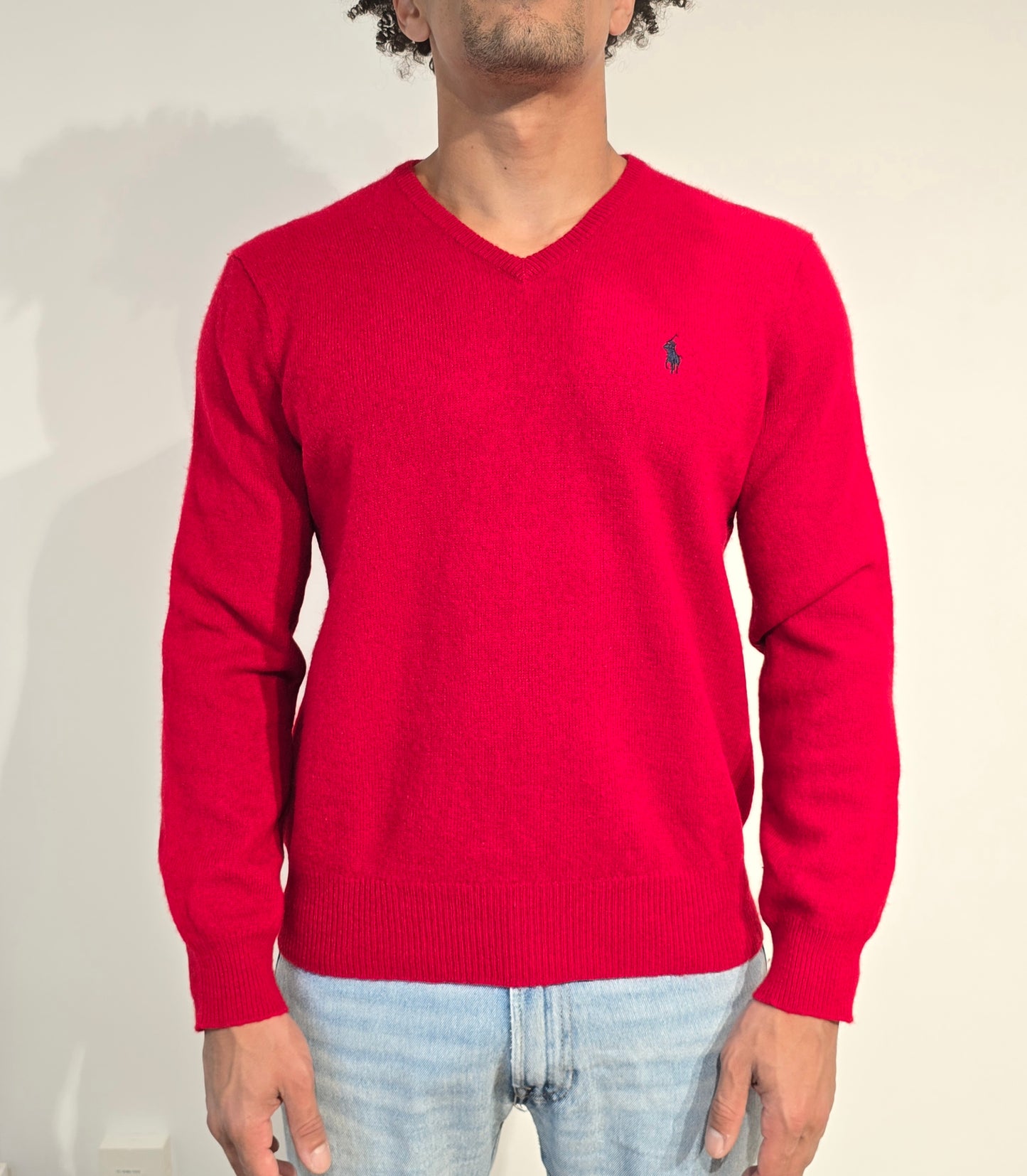Pull en laine rouge - XS/S