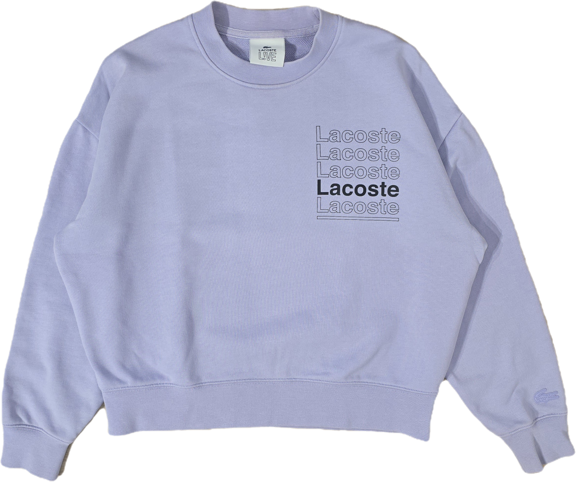 Sweat lila imprimé - M ou S