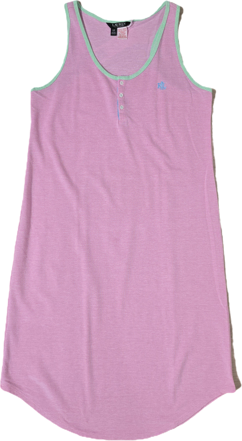 Robe longue rose de la collection "RLR" Ralph Lauren - M