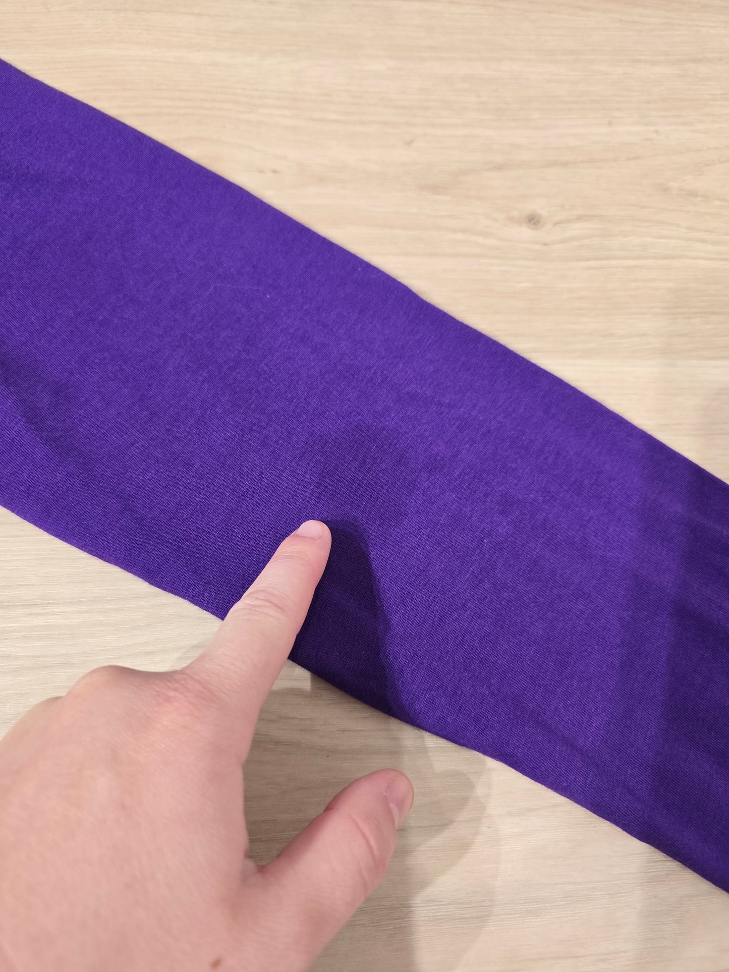 Tee-shirt en coton violet - M/L