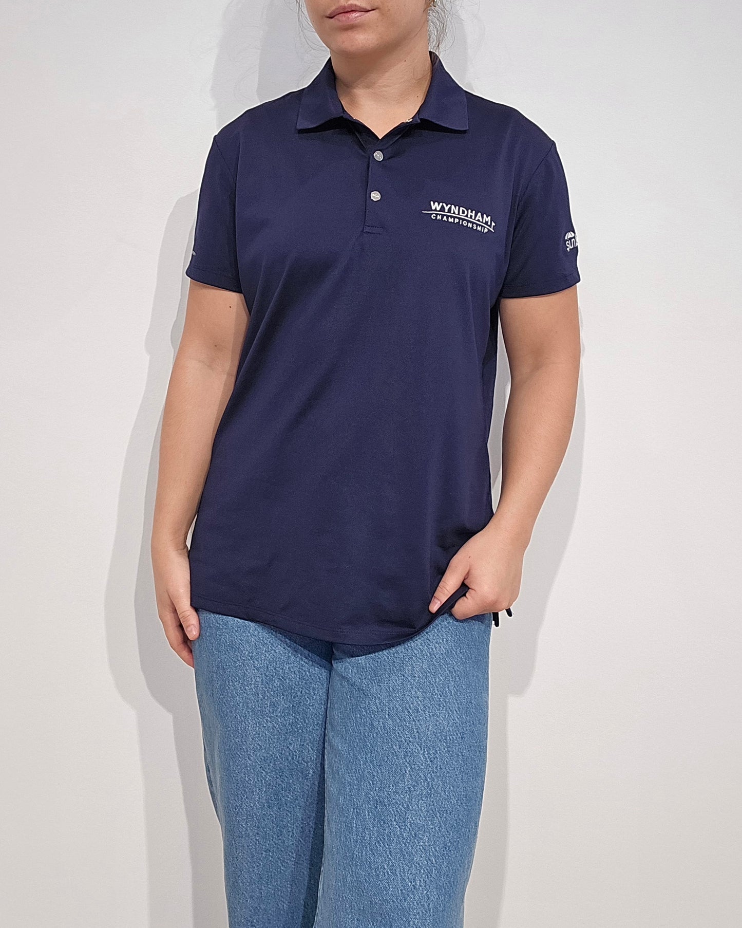 Polo classic fit marine - S/M