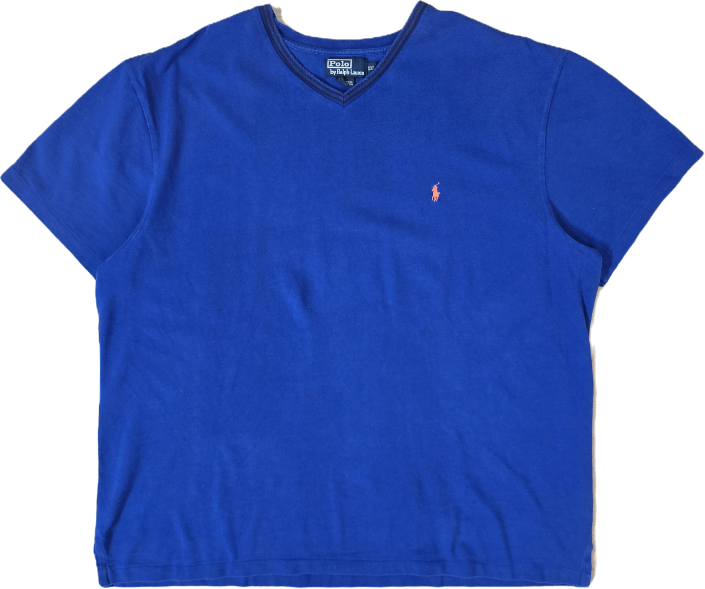 Tee-shirt en coton bleu - XXL