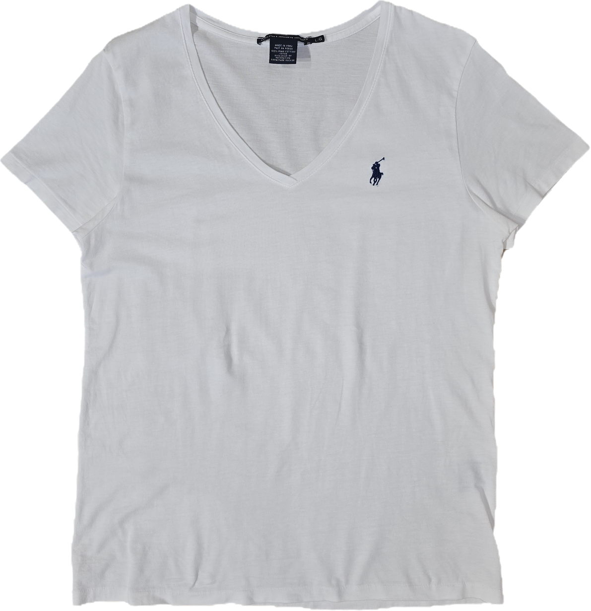 Tee-shirt en coton blanc - L