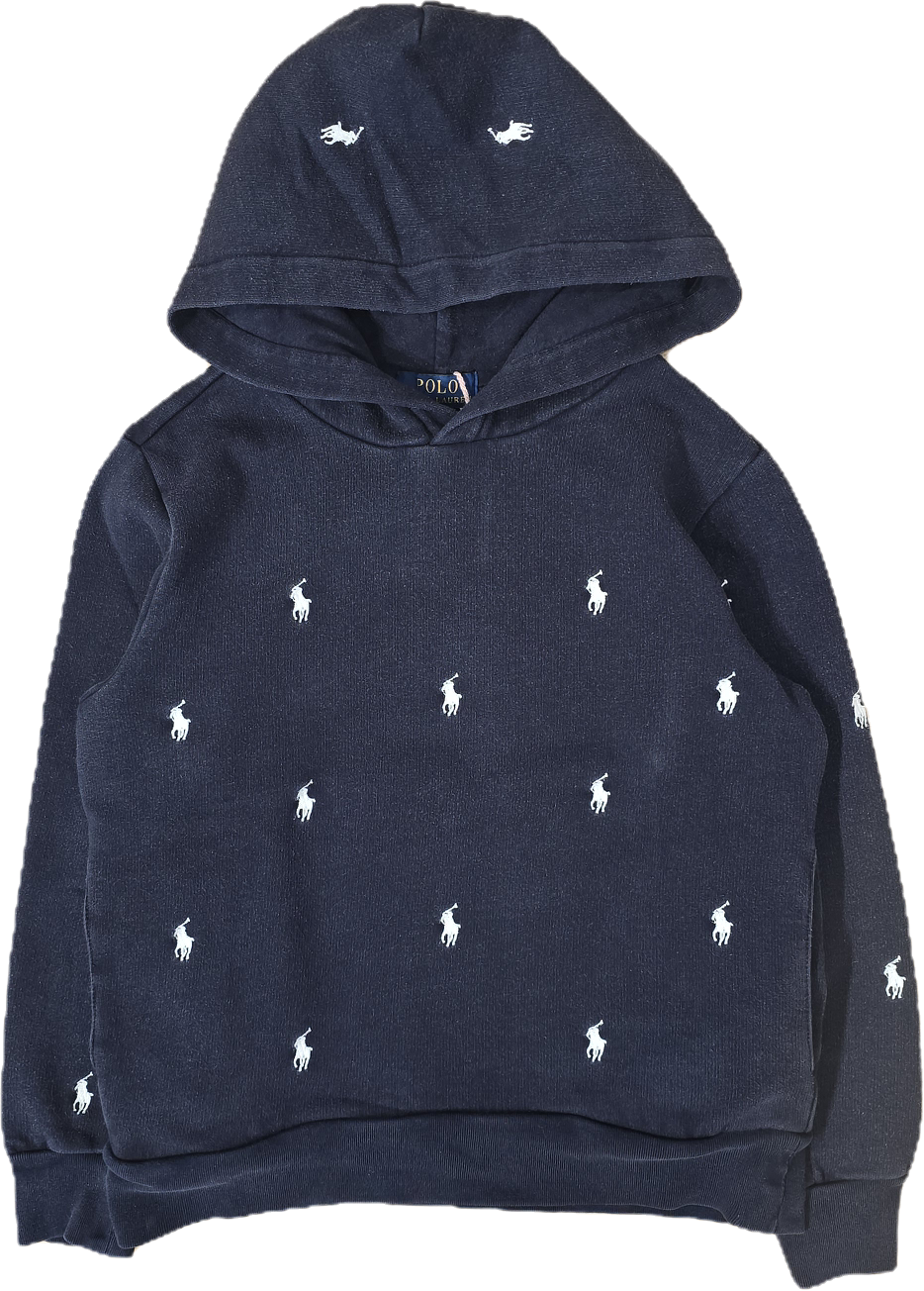 Sweat à capuche marine - XS