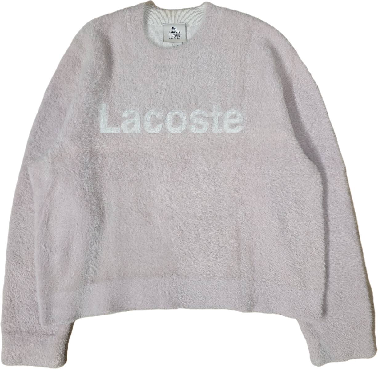 Pull en moumoute douce rose clair - L/XL