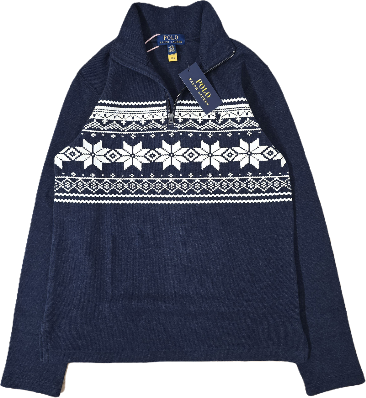 đ· NEUF : Pull camionneur flocons imprimĂ©s collection NoĂ«l - XS/S