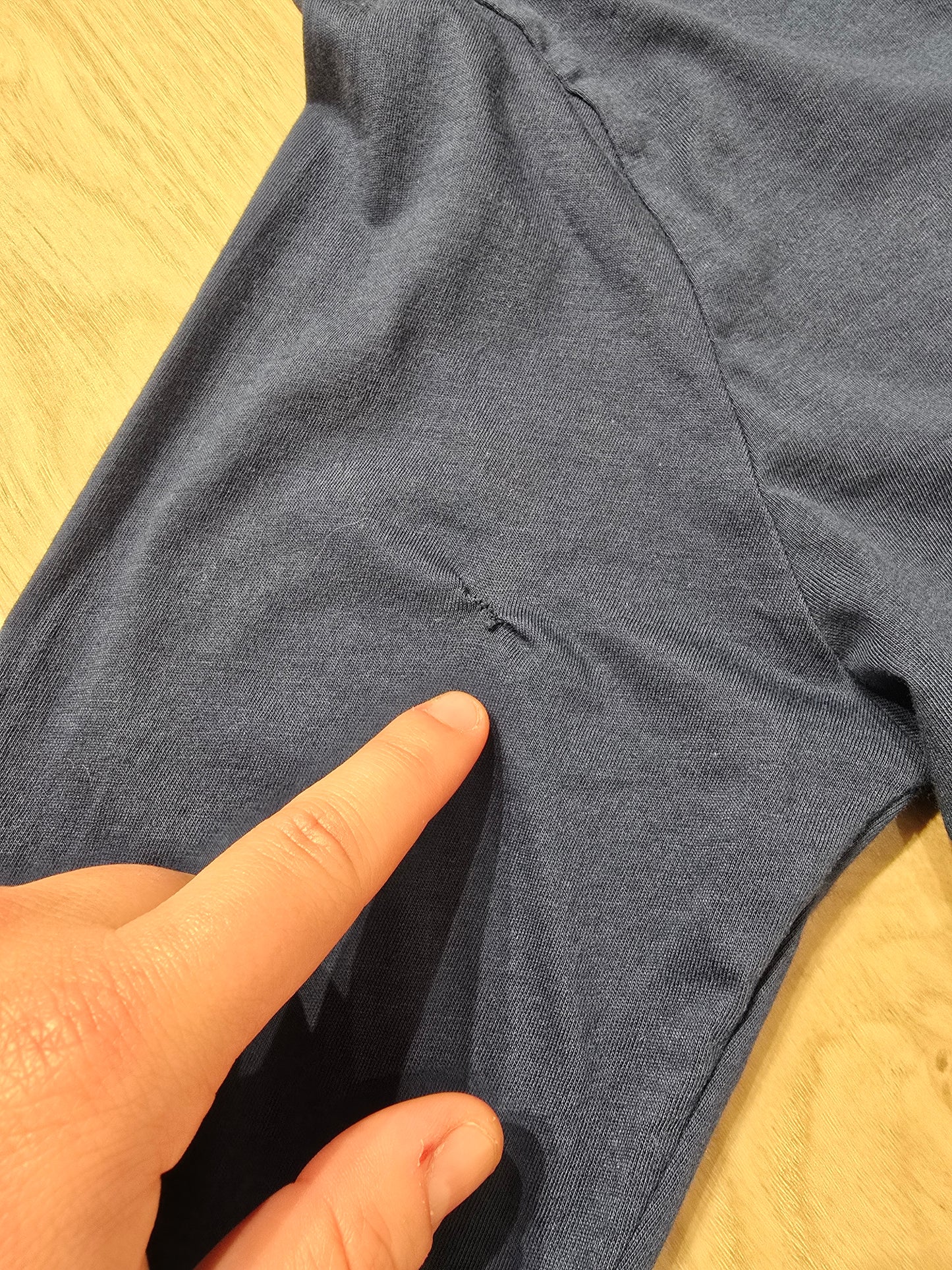 Tee-shirt en coton marine - M/L