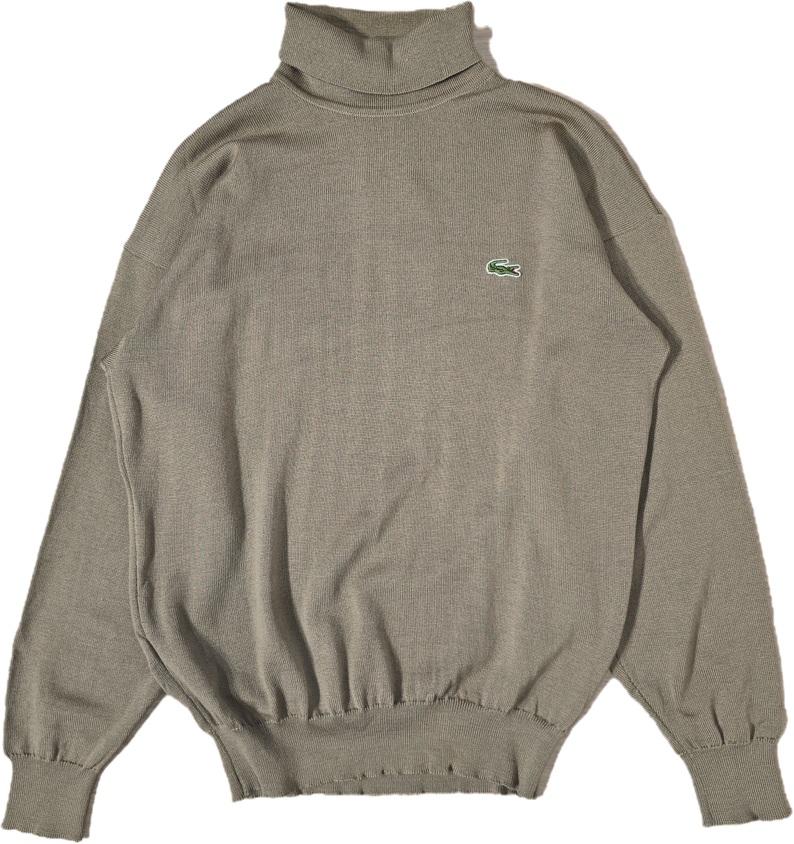 Pull made in France col roulé marron des années 80' - S