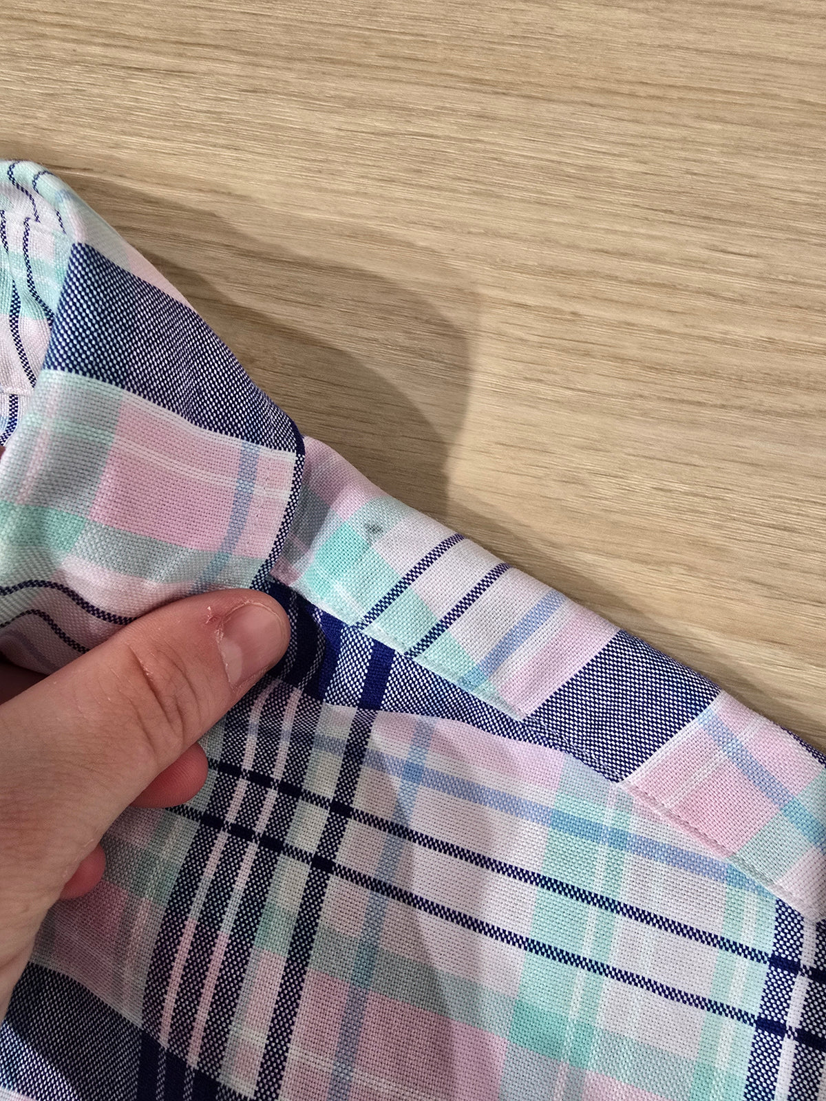 Chemise à carreaux - S